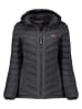 Geographical Norway Doorgestikte jas "Carliti" zwart