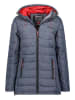 Geographical Norway Steppmantel "Astana" in Blau