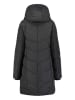 Geographical Norway Doorgestikte mantel "Djamila" zwart