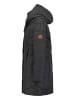Geographical Norway Doorgestikte mantel "Djamila" zwart