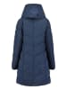 Geographical Norway Doorgestikte mantel "Djamila" donkerblauw