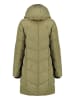 Geographical Norway Doorgestikte mantel "Djamila" kaki