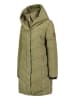 Geographical Norway Doorgestikte mantel "Djamila" kaki
