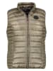 Geographical Norway Doorgestikte bodywarmer "Annecy" goudkleurig