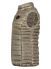 Geographical Norway Doorgestikte bodywarmer "Annecy" goudkleurig