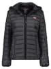 Geographical Norway Steppjacke "Atika" in Schwarz