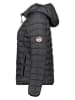 Geographical Norway Doorgestikte jas "Atika" zwart