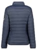 Geographical Norway Doorgestikte jas "Atika" donkerblauw