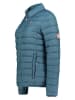 Geographical Norway Doorgestikte jas "Atika" petrol