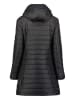 Geographical Norway Steppmantel "Atika" in Schwarz