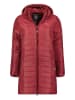 Geographical Norway Doorgestikte mantel "Atika" bordeaux