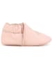 Hugo Boss Kids Leder-Krabbelschuhe in Rosa