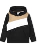 Hugo Boss Kids Hoodie in Schwarz/Hellbraun/Weiß
