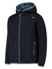 CMP Softshelljas donkerblauw