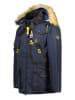 Geographical Norway Parka "Agaros" w kolorze granatowym