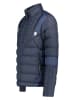 Geographical Norway Doorgestikte jas "Civan" donkerblauw