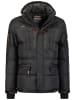 Geographical Norway Parka "Basiboli" w kolorze czarnym