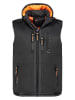 Geographical Norway Steppweste "Vitchwood" in Schwarz