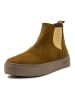natural world Leder-Chelsea-Boots in Braun