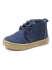 natural world Leder-Boots in Dunkelblau
