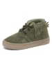 natural world Leder-Boots in Khaki