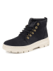natural world Leren boots in zwart