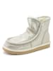 natural world Leder-Winterboots in Silber
