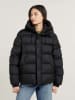 G-Star Steppjacke in Schwarz