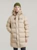 G-Star Doorgestikte mantel beige