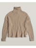 G-Star Rollkragenpullover in Beige