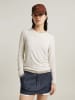 G-Star Longsleeve wit/lichtbruin