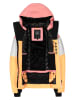 CMP Ski-/snowboardjas lichtroze/wit/geel