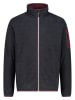 CMP Fleecejacke in Anthrazit/ Dunkelblau