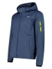 CMP Softshelljas donkerblauw