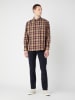 Wrangler Blouse - regular fit - lichtbruin/rood