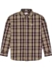 Wrangler Blouse - regular fit - lichtbruin/rood