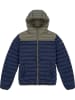 Wrangler Steppjacke in Blau/ Khaki