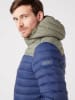 Wrangler Steppjacke in Blau/ Khaki