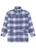 Wrangler Hemdjacke in Lila/ Hellblau