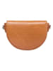 Puccini Skórzana torebka w kolorze jasnobrązowym - 25 x 16 x 6 cm
