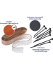 Wenko 2-delige set: slakkenstops bruin - (L)160 cm