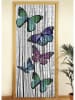 Wenko Gordijn "Butterflies" wit/meerkleurig - (L)200 x (B)90 cm