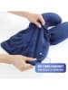 Wenko 2in1-Reisekissen in Blau - (B)23 x (H)10 x (T)20 cm
