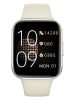 SmartCase Smartwatch in Beige/ Gold