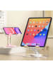 SmartCase Tablethalter in Rosa/ Transparent