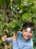 moses. LED-Kopflampe "Expedition Natur" in Schwarz