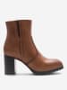 Lasocki Leder-Stiefeletten in Hellbraun