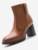 Lasocki Leder-Stiefeletten in Hellbraun