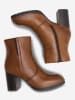 Lasocki Leder-Stiefeletten in Hellbraun
