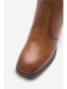 Lasocki Leder-Stiefeletten in Hellbraun